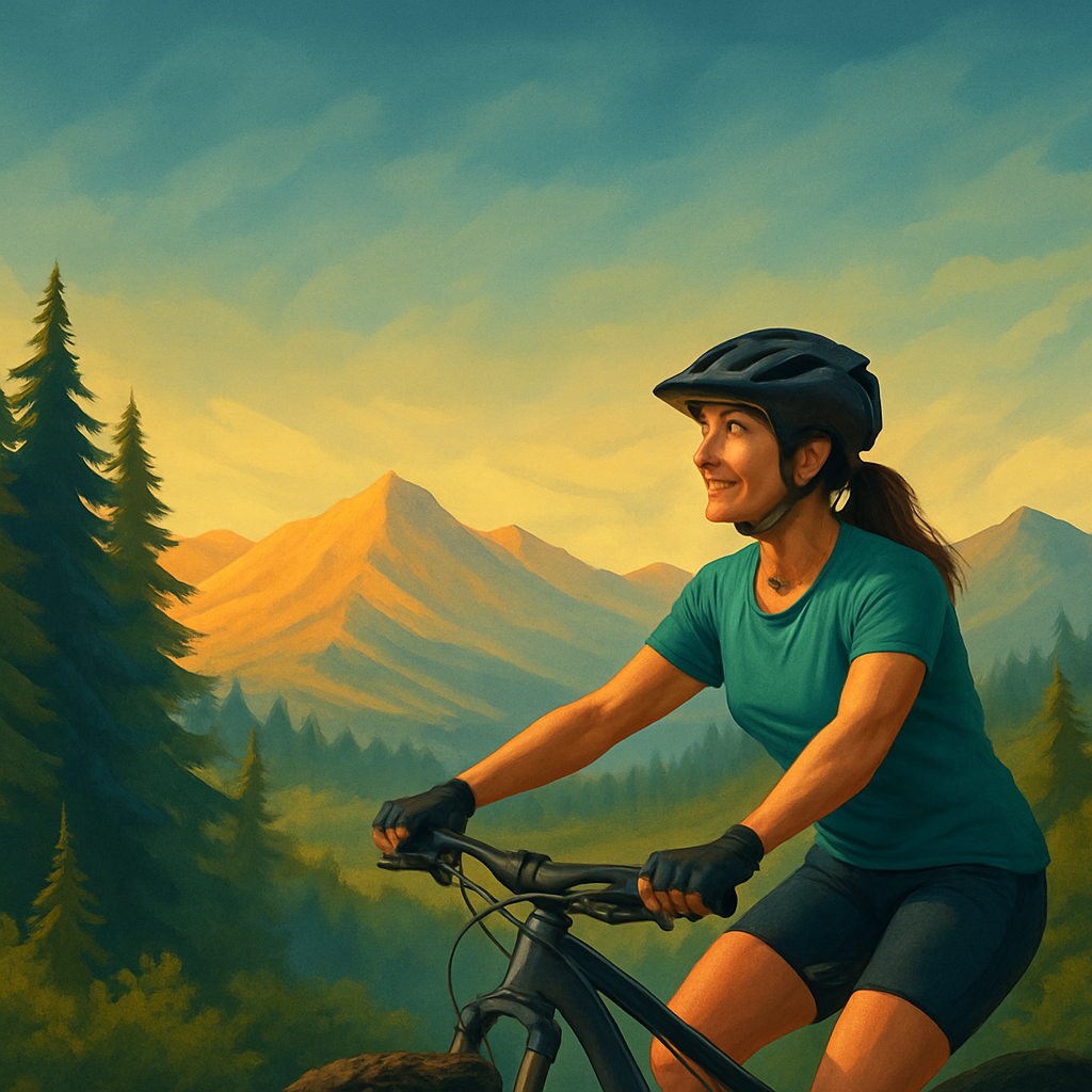 Pourquoi le vélo de montagne est le meilleur reset pour les femmes de 40 ans et plus